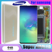 Сменный сенсорный ЖК-экран, 6,1 дюйма, S10, для SAMSUNG Galaxy S10, G973F/DS, G973U, G973, 3040x1440 2024 - купить недорого