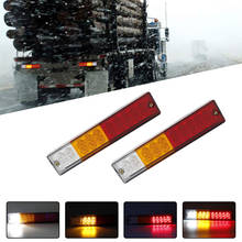 2pcs Waterproof 20 LEDs Truck Tail Light Reverse Bulbs 12V Lorry Trailer Bus ATV Rear Brake Lights Warning Lamp 2024 - buy cheap