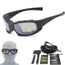 Tactical Military Army Goggles Polarized Sunglasses Men Hunting Shooting Airsoft Eyewear Original Box 4 Lenses 2024 - buy cheap