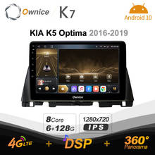 k7 Ownice 6G+128G Android 10.0 Car Radio For KIA K5 Optima 2016 - 2019 Car DVD 4G LTE GPS Navi 360 Panorama Audio BT 5.0 Carplay 2024 - buy cheap