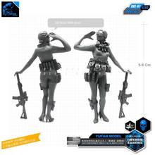 Yufan Model 1/35 Figure Female Soldier Of Modern Us Army Phantom Force  Resin Soldier Bee-07 2024 - buy cheap