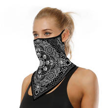 Mascarilla deportiva sin costuras para motocicleta, pañuelo para la oreja con estampado para exteriores, tubo para el cuello, antipolvo, 25 # 2024 - compra barato