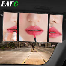 Car Mirror Interior Rearview Mirrors Universal Auto Rear View Mirror 3 Section Folding Makeup Mirror Auto Accessories 2024 - buy cheap
