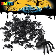 Halloween Decorative Spiders Small Black Plastic Fake Spider Toys Novelty Funny Joke Prank Realistic Props 2024 - buy cheap