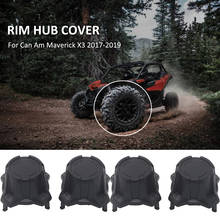 Wheel Rim Hub Center Caps Trim Covers For CAN-AM MAVERICK X3 900 HO Max R 4x4 DS XMR XRC Turbo DPS 2017-2021 2020 2019 2018 2024 - buy cheap