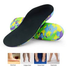 Kids Orthopedic Insoles Arch Support Hard Sole For Children Elastic Breathable EVA Black Non-Slip Shoes Accessories Full Pads 2024 - buy cheap