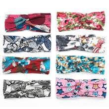 Running yoga fitness headband 2021 fashion elastic soft wash face hair accessories headwear floral print popular headbans 2024 - buy cheap