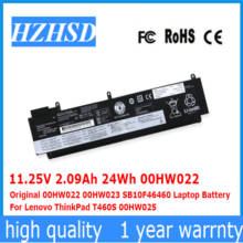 11.25V 2.09Ah 24Wh 00HW022 00HW023 SB10F46460 Laptop Battery For Lenovo ThinkPad T460S T470S 00HW025 00HW024 2024 - buy cheap