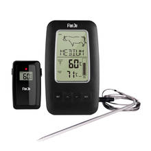 FanJu-termómetro Digital inalámbrico de acero inoxidable para cocina, medidor de temperatura de alimentos con alarma electrónica para horno, barbacoa, FJ2245 2024 - compra barato