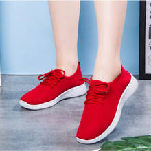 Summer New Platform Breathable Women Sneakers Lightweight Casual Shoes Lace-up Shoes Slip On Flats Black Net Shoes 2024 - buy cheap