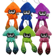 6 Colors Anime Cartoon Splatoon Inkling Squid Plush Toy Kawaii Squid Soft Stuffed Pendant Doll Kids Gift 25cm 2024 - buy cheap