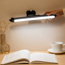 Lámpara LED de pared para lectura, luz colgante magnética recargable con atenuación, luces nocturnas, protección ocular, para escritorio y libros 2024 - compra barato