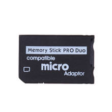 Адаптер для карт памяти Micro SD, 1 шт., новый адаптер для карт памяти Micro SD TF в MS Pro Duo, кардридер Mini Pro Duo 2024 - купить недорого