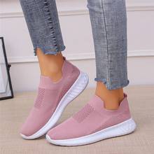 Zapatos informales cómodos para mujer, zapatillas planas a la moda, Tenis femeninos, 2021 2024 - compra barato