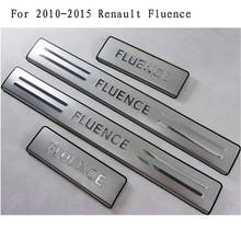 High quality stainless steel Scuff Plate/Door Sill For 2010-2015 Renault Fluence 2024 - buy cheap