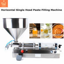 Semi automatic bottle Filler machine Pneumatic One Nozzle cream paste filling machine perfume oil honey filling machine 500g 2024 - buy cheap