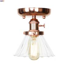 IWHD Nordic Rose Gold Glass Ceiling Lights Fixtures Porch Balcony Living Room Light Modern Ceiling Lamp Plafonnier Lampara Techo 2024 - buy cheap