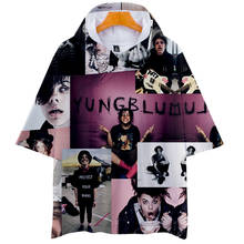 Yungblud Black Hearts Club hooded t shirt tops Popular Singer hoodie Tshirt hip hop Costume Tee shirt streetwear t-shirt 2024 - buy cheap