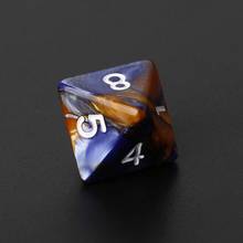7pcs/Set Acrylic Polyhedral Dice For TRPG Board Game D4-D20 2024 - buy cheap