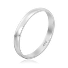 Simple Slim 925 Sterling Silver D Shape Band Wedding Engagement Rings For Women Fashion Finger Men Jewelry Bague US Size 4.5-12 2024 - buy cheap