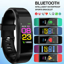 Reloj deportivo con pantalla a Color para hombre y mujer, pulsera con rastreador para correr y caminar, a la moda, para niños 2024 - compra barato
