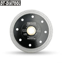 DT-DIATOOL Dia105mm/4" Superthin Diamond Cutting Disc X Mesh Turbo Rim Saw Blades for Tile Ceramic Cutting Wheel Thickness 1.2MM 2024 - buy cheap