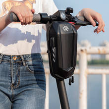 Coolchange à prova dwaterproof água scooter elétrico lidar com saco mtb bicicleta de estrada dobrável quadro dianteiro pendurado saco da bicicleta para xiaomi m365 es1 es2 es3 2024 - compre barato