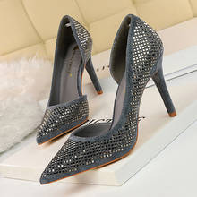 2019 Women Pumps Brand Shoes Woman High Heels Pumps High Heels Women Shoes party Wedding Shoes Thin Heel Shoes 2024 - buy cheap