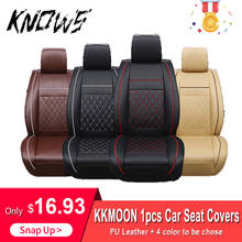 KKMOON 1pc Universal All Car Leather Support Pad Car Seat Covers Cushion Accessories autocovers for cars Auto Interior 2024 - buy cheap