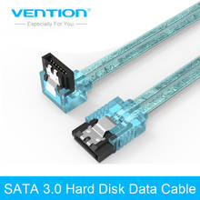Vention Sata 3.0 7pin кабель для передачи данных, супер быстрый SSD HDD Sata III прямоугольный жесткий диск для ASUS Gigabyte MSI материнская плата 50 см 2024 - купить недорого