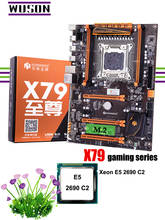HUANANZHI-placa base X79 LGA2011 Deluxe, CPU con ranura M.2, Intel Xeon E5 2690 C2, buena calidad, 2 años de garantía, compra ordenador 2024 - compra barato