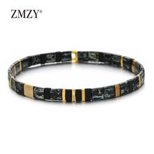 ZMZY Vintage Miyuki Beads Bracelets on hand Women's Bracelets Tila DIY Jewelry Men's Gift Stretch Pulseras Accesorios 2024 - buy cheap