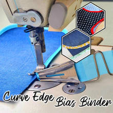 14 Sizes Overlock Folder Binding of Curve Edges Folder Bias Binder for lockstitch machine Foot Sew Feet Machine #A 2024 - buy cheap