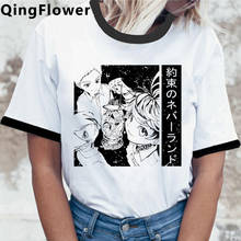 Camiseta masculina estampada negra, camiseta para homens e casais, roupa japonesa tumblr streetwear do anime 2024 - compre barato