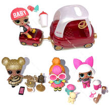 Случайные 1 Lol сюрприз куклы QueenBee оригинальные Swag Lols Diva Originales фигурки неоновая кукла модель Машинки Игрушки Девочка Рождественский подарок 2024 - купить недорого