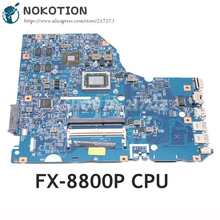 NOKOTION para Acer aspire E5-752G placa base de computadora portátil 14278-1M 448.04Y03 0031 448.04Y03.001M NBMYM11001 FX-8800P CPU R7 gráficos 2024 - compra barato