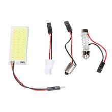 Factory Price White 36-COB LED Panel HID Bulb Car Vehicle Interior Map Dome Door Light 12V Wholesale Quick delivery Dropshipping 2024 - buy cheap