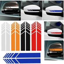 Rearview Mirror Strip Stickers Car Decor Reflective PET Decal for Mercedes Benz 2024 - buy cheap