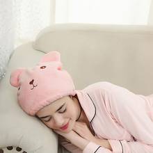 30x26cm Cute Bear  Fleece Hair Drying Cup Thicken Quick Dry Hair Hat Towel Water Absorption Shower Cap for Makeup/bathing 2024 - buy cheap