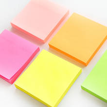 100 sheets candy color sticky note Mini post portable adhesive paper memo pad note it Stationery Office supplies D6971 2024 - buy cheap