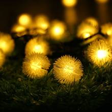 Lámparas solares LED de colores, luces de Navidad para jardín, festiva, exterior, impermeable, 6M, 30 LED 2024 - compra barato