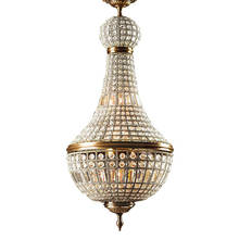classical crystal pendant lights antique bronze foyer bedroom pendant lamp suspension hanging light fixture for lobby hall villa 2024 - buy cheap