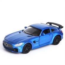 1:32   GTR  Metal Toy Alloy Super Car Diecasts & Toy Vehicles Car Model Miniature Scale Model Car Toy For Children Blue 2024 - buy cheap
