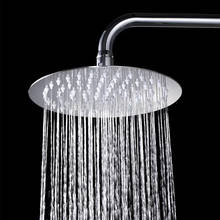 Free shipping 8 inch shower head not have arm Ultra thin stainless steel shower head stainless steel shower 2024 - buy cheap