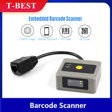 Aibecy-escáner de código de barras integrado 1D/2D/QR, módulo de autoinducción, escáner de conexión USB para máquina de puerta, pago móvil 2024 - compra barato