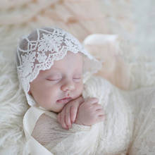 Baby Lace Hat Embroidered Flower Princess Girls Cap Summer Bonnet Newborn Photography Props 2024 - buy cheap