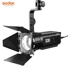 Godox S30 30W Focusing LED Spotlight Adjustable Brightness 5600K CRI 96+ for Wedding Portrait Video Photography Lighting 2024 - buy cheap