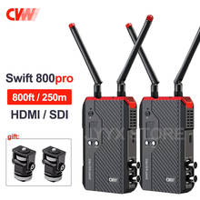 Cvw-transmissor sdi sem fio swift 800pro, 800ft, imagem hd, transmissão de vídeo, monitoramento por aplicativo de celular, pro 2024 - compre barato