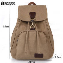 Female Retro Casual Backpack Backpack For Women Multi Pocket Travel Backpacks Female School Bag for Teenage Girls Book Mochilas 2024 - buy cheap