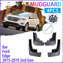 Guardabarros de coche para Ford Edge, accesorios para coche, 4 Uds., 2015 ~ 2019 2016 2017 2018 2024 - compra barato